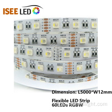 60LEDS/M SMD5050 Soilse stiall solúbtha faoi stiúir